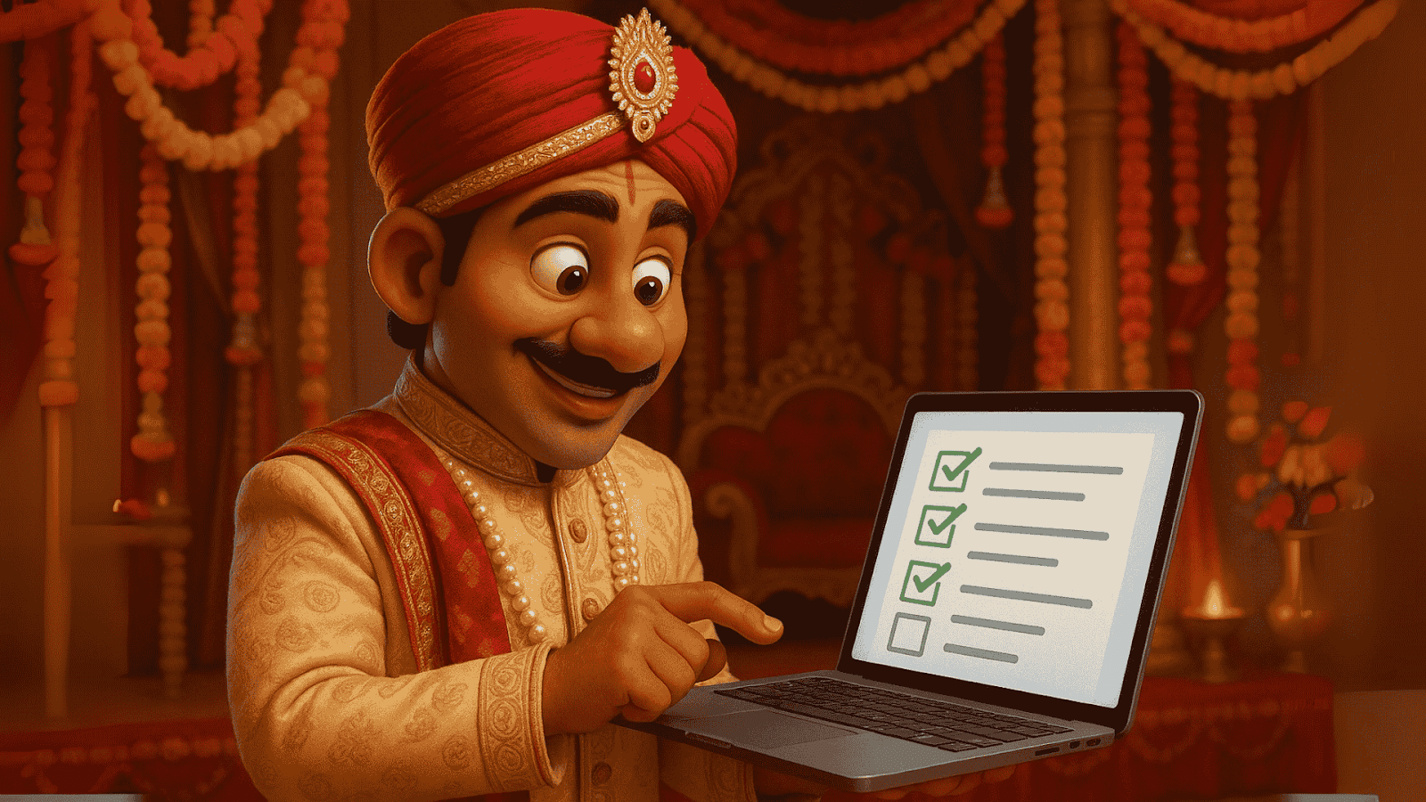 Popular AI wedding planning tools like Wedd.ai, Canva and ChatGPT for Indian weddings