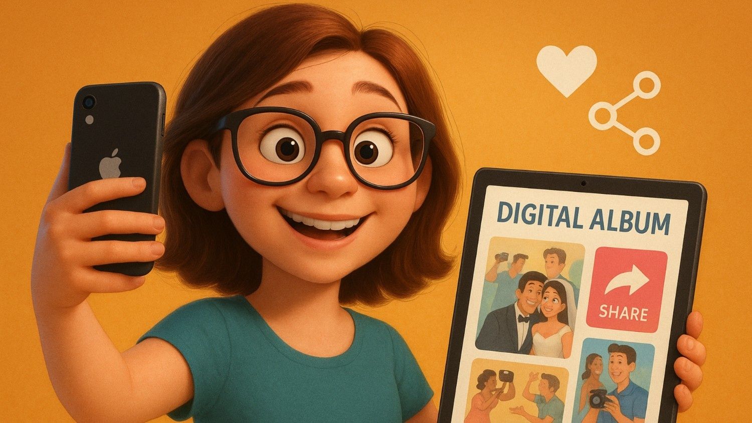 Digital Album & Social Sharing