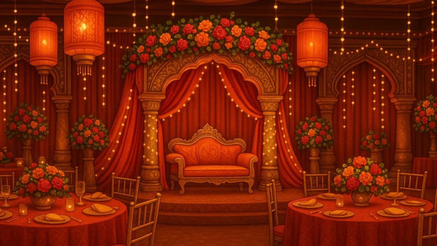 Importance of Wedding Reception Décor