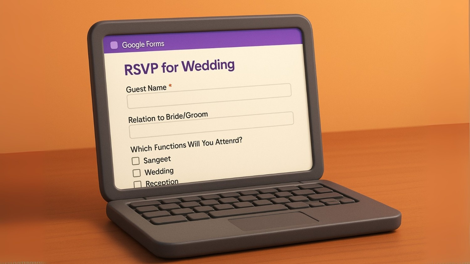 Questions to Include in a Wedding RSVP Form