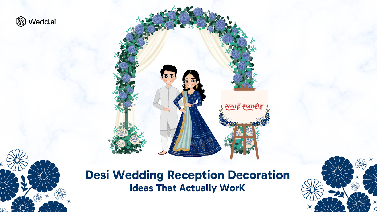 Desi Wedding Reception Decoration Ideas That Work