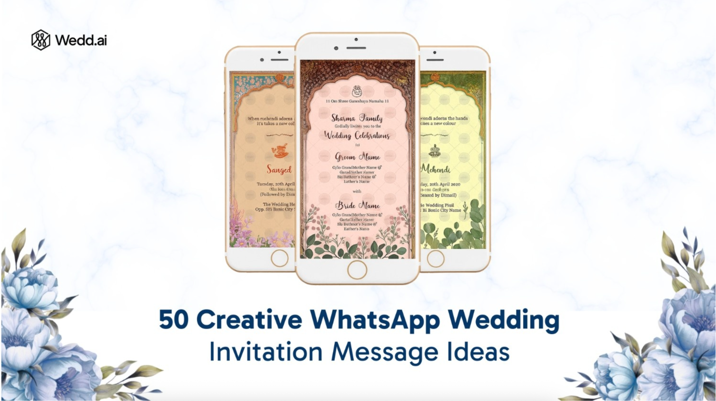 50 Creative WhatsApp Wedding Invitation Message Ideas