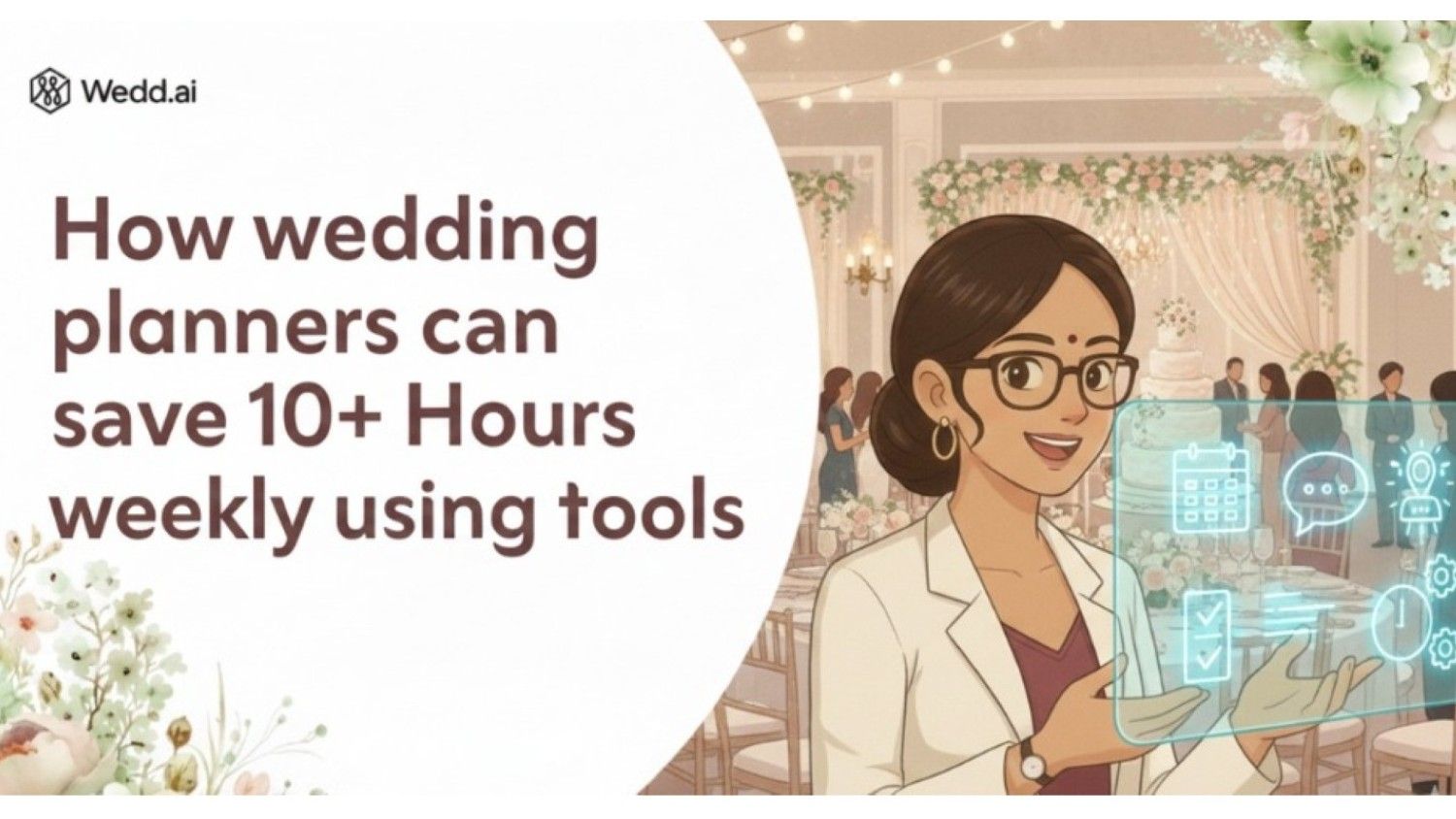 How Wedding Planners Can Save 10+ Hours Weekly Using AI Tools