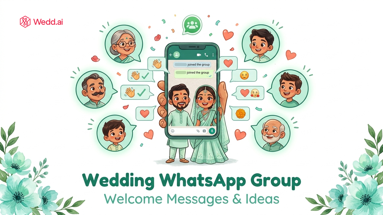 Wedding WhatsApp Group Welcome Messages (+ Group Name Ideas)
